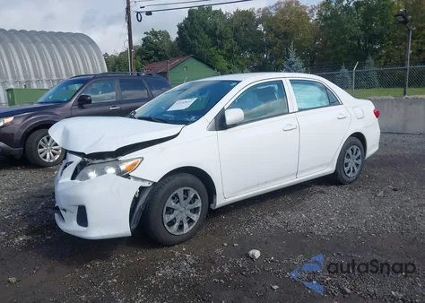 2013 Toyota Corolla L из США, поврежденный, VIN 2T1BU4EE1DC096564